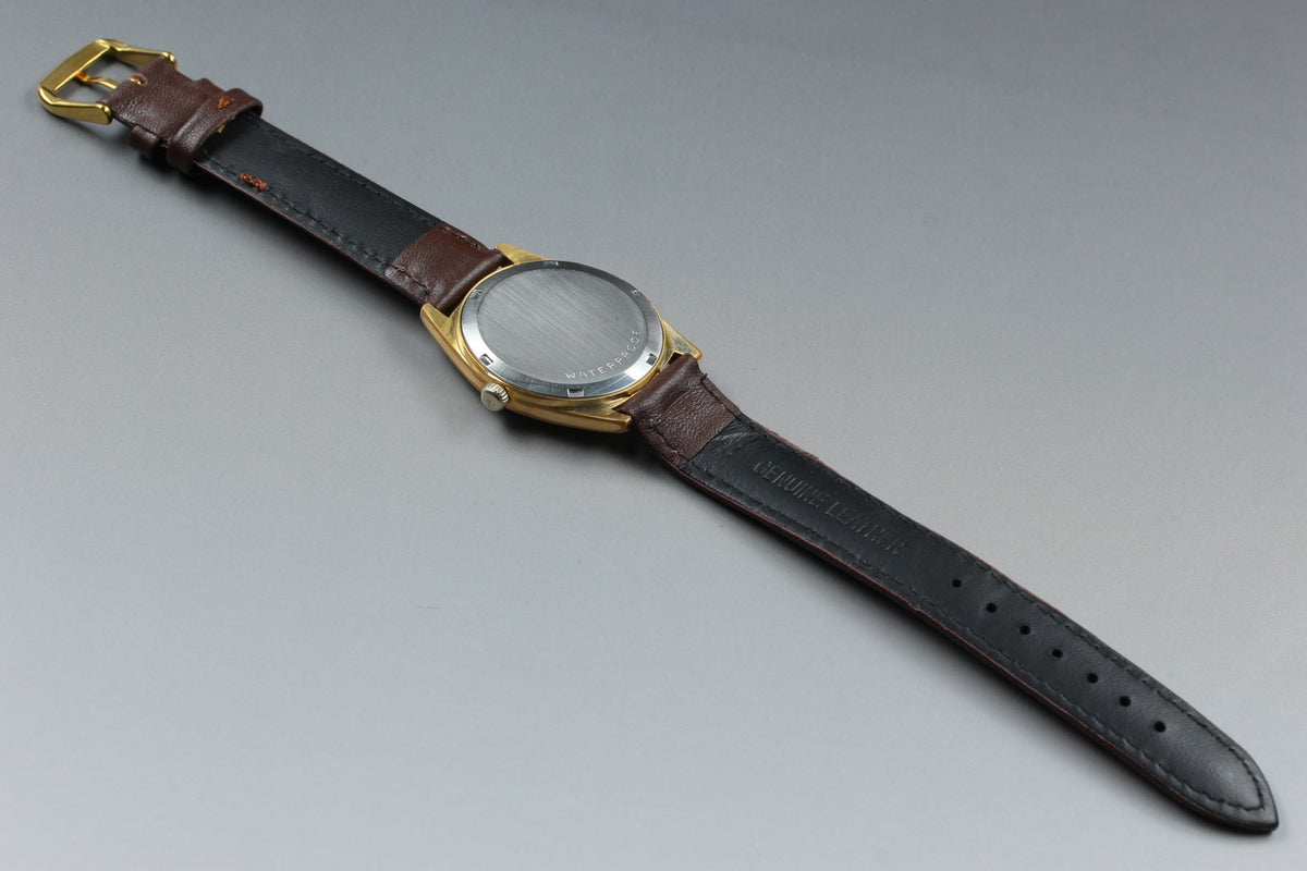 1969 Near MINT OMEGA Geneve 34mm 136.041 Manual Silver Dial Men's Watch Vintage