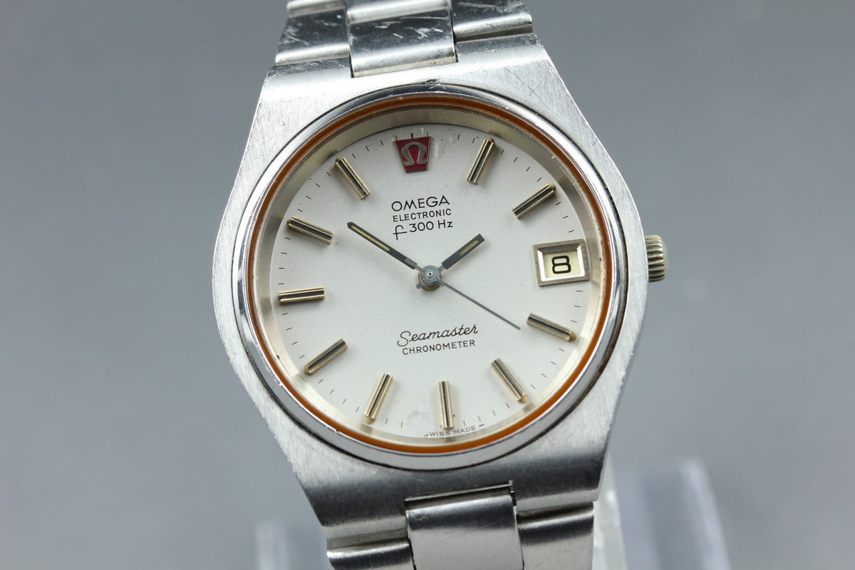 1972 Near MINT OMEGA Seamaster Chronometer f300Hz 38mm 198.0044 Quartz Men's