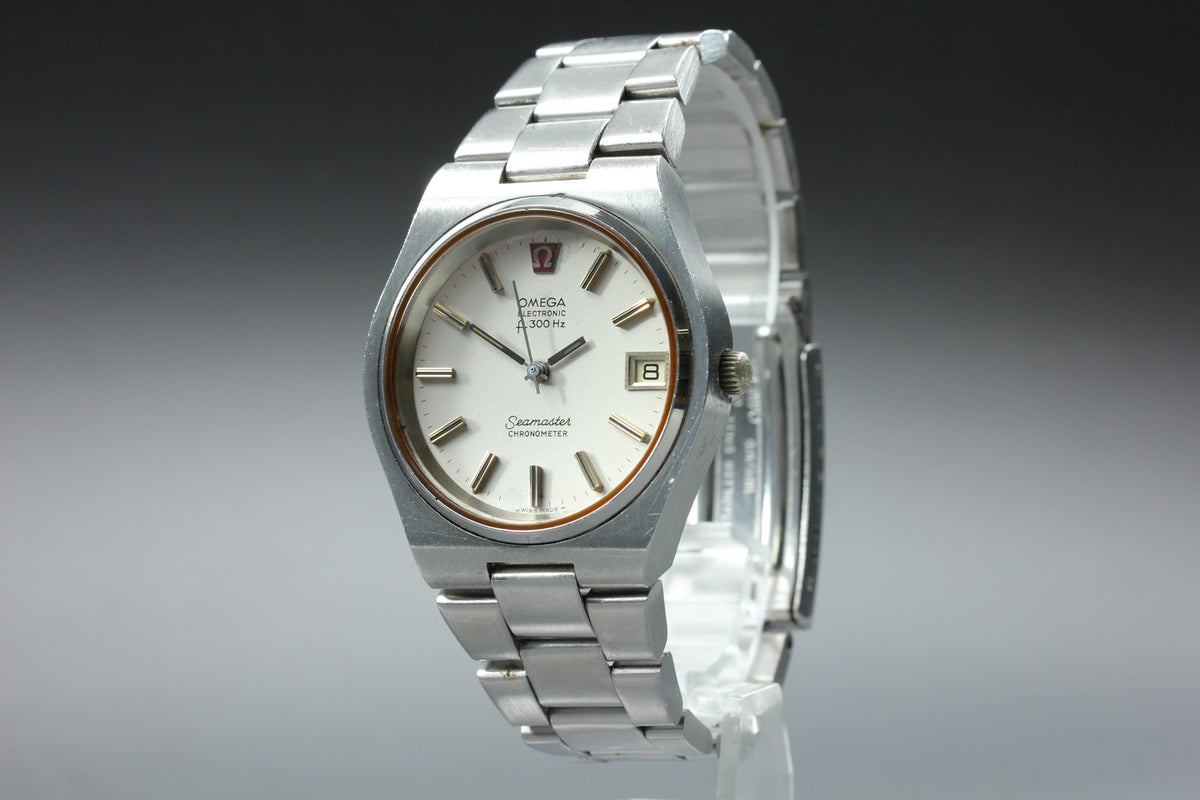 1972 Near MINT OMEGA Seamaster Chronometer f300Hz 38mm 198.0044 Quartz Men's