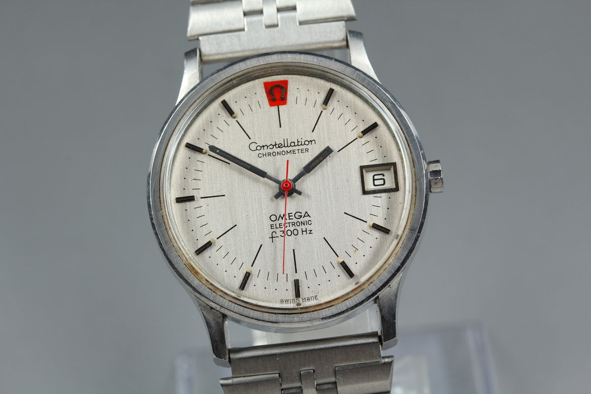 1970 Near MINT OMEGA Constellation f300Hz 35mm 198.003 Quartz Men's Vintage
