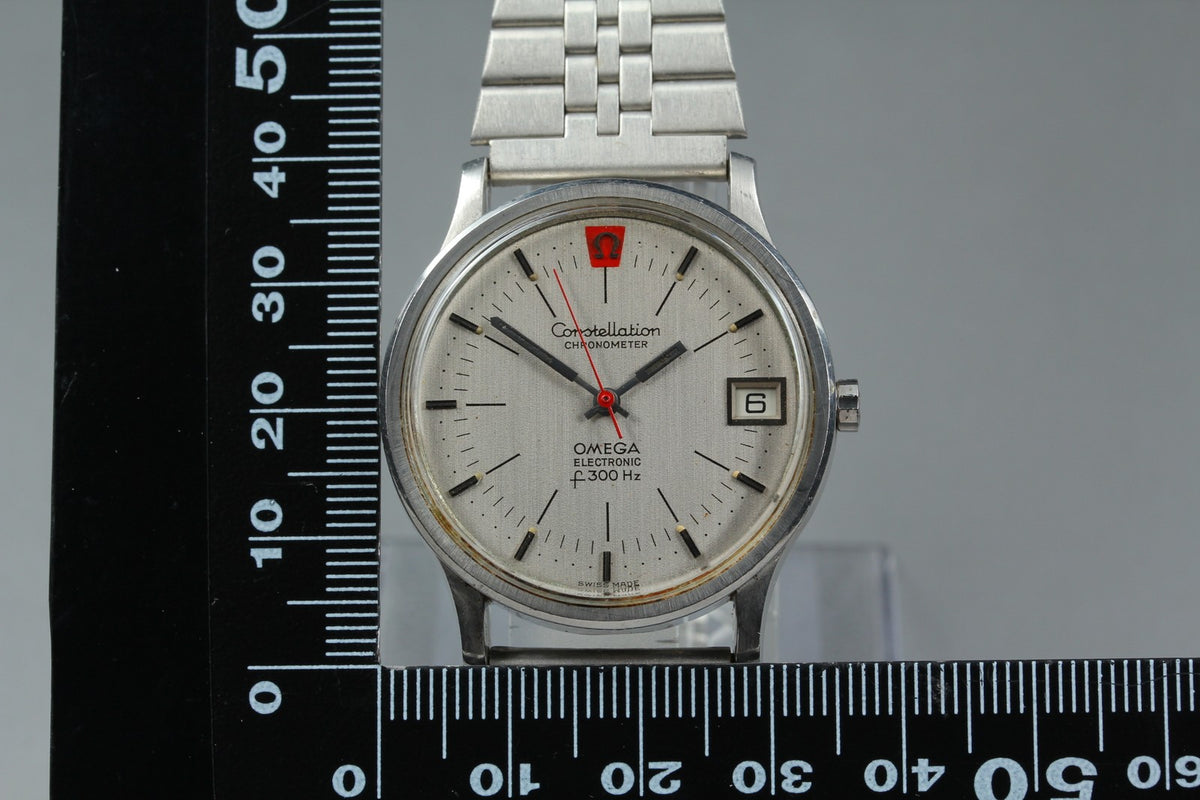 1970 Near MINT OMEGA Constellation f300Hz 35mm 198.003 Quartz Men's Vintage
