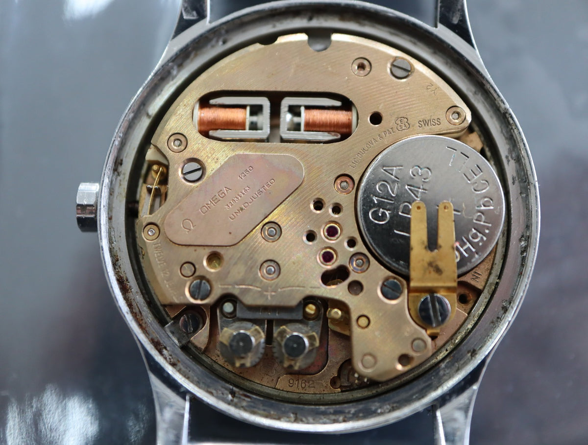 1970 Near MINT OMEGA Constellation f300Hz 35mm 198.003 Quartz Men's Vintage