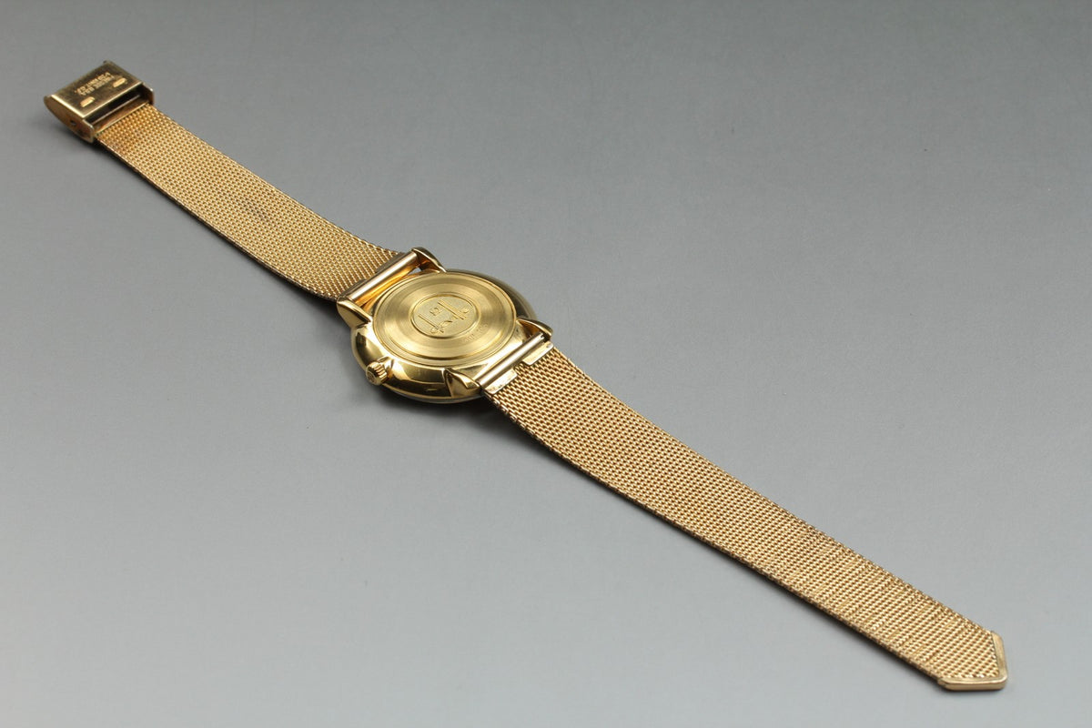 Near MINT OMEGA De Ville 33mm TOOL.104 Manual Gold Dial Men's Watch Vintage