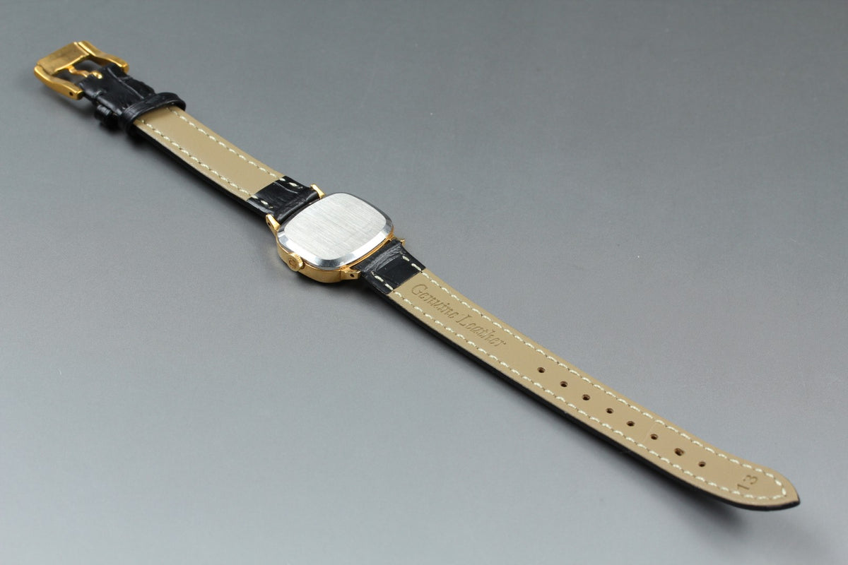 1978 Near MINT OMEGA De Ville 24mm 511.0413 Manual Gold Dial Women's Vintage