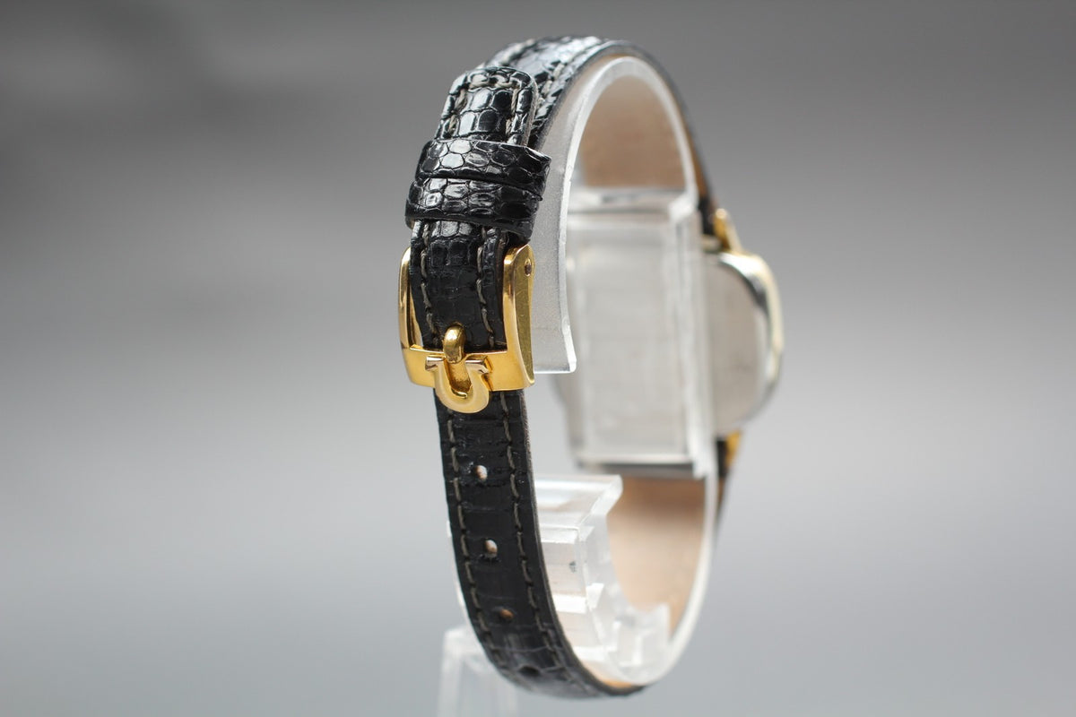 1975 Near MINT OMEGA De Ville 24mm 511.413 Manual Gold Dial Women's Vintage