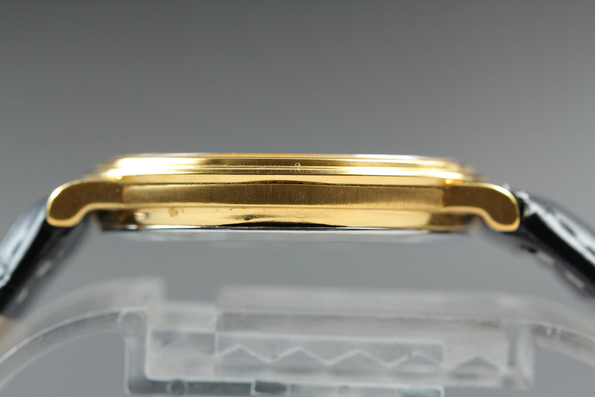 1979 Near MINT OMEGA Constellation Chronometer 35mm 198.0126 Quartz Gold Men's