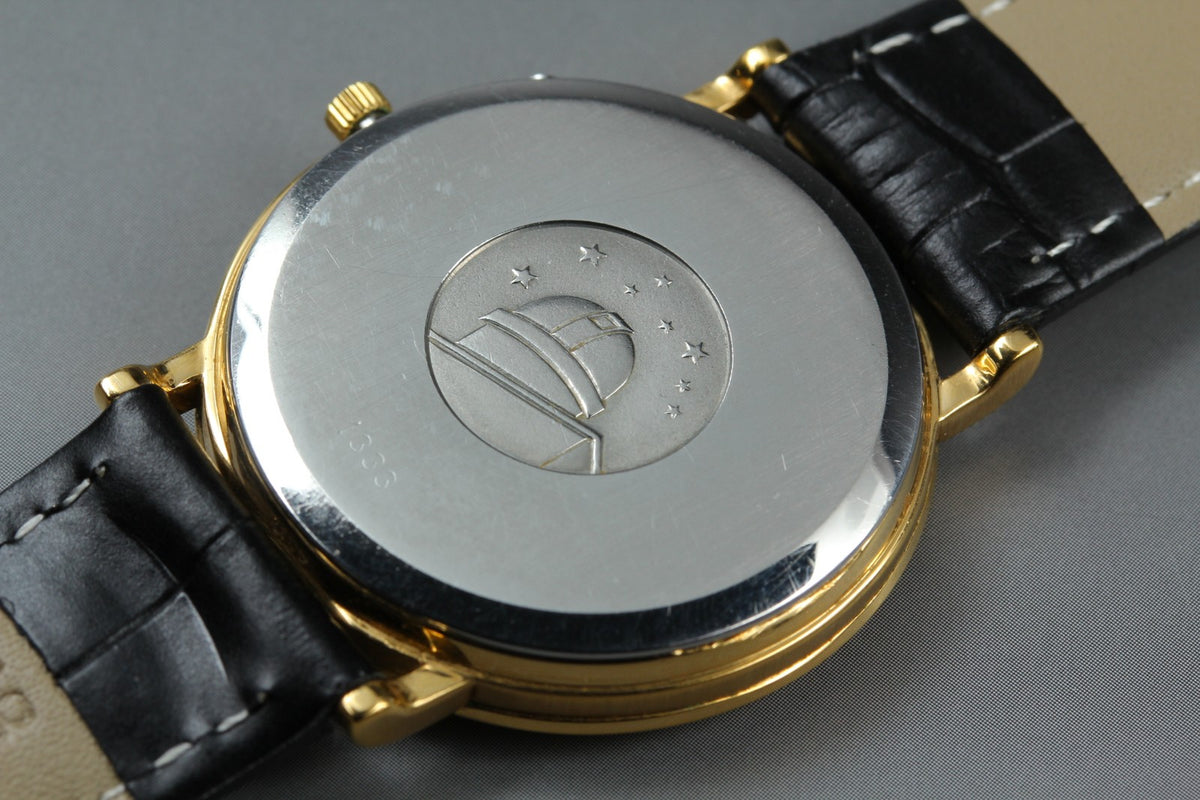 1979 Near MINT OMEGA Constellation Chronometer 35mm 198.0126 Quartz Gold Men's