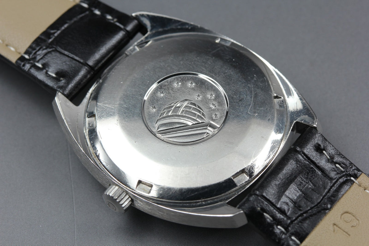 1969 Near MINT OMEGA Constellation 34mm 168.029 Automatic Silver Men's Vintage