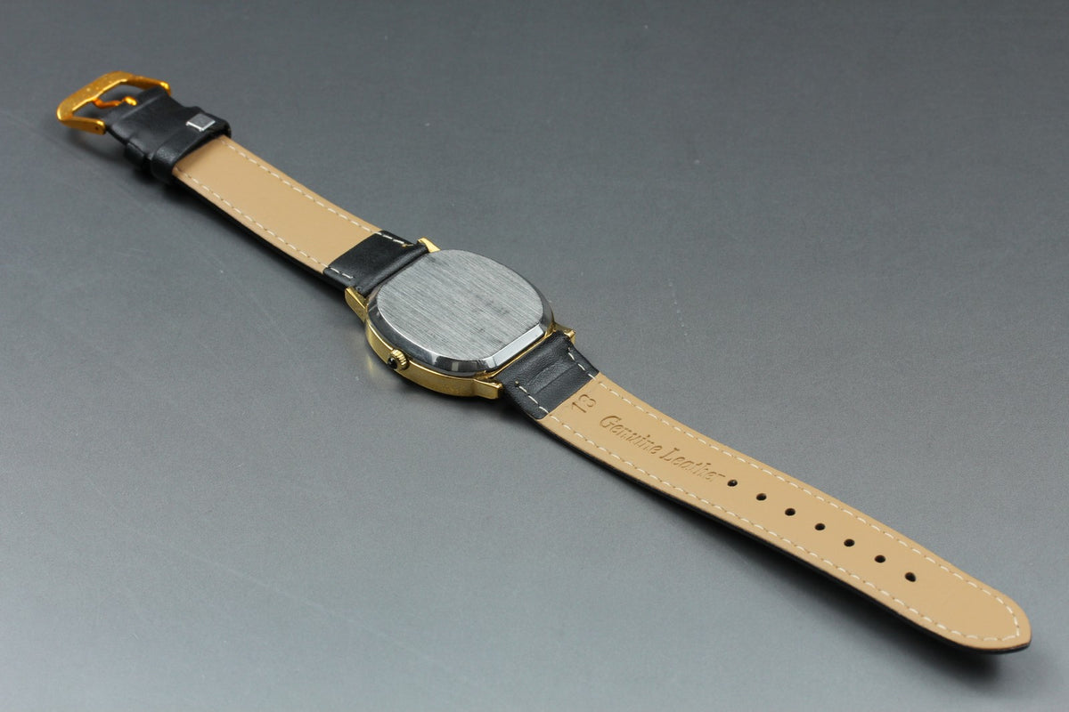 1977 Near MINT OMEGA De Ville 32mm 162.0063 Automatic Gold Dial Men's Vintage