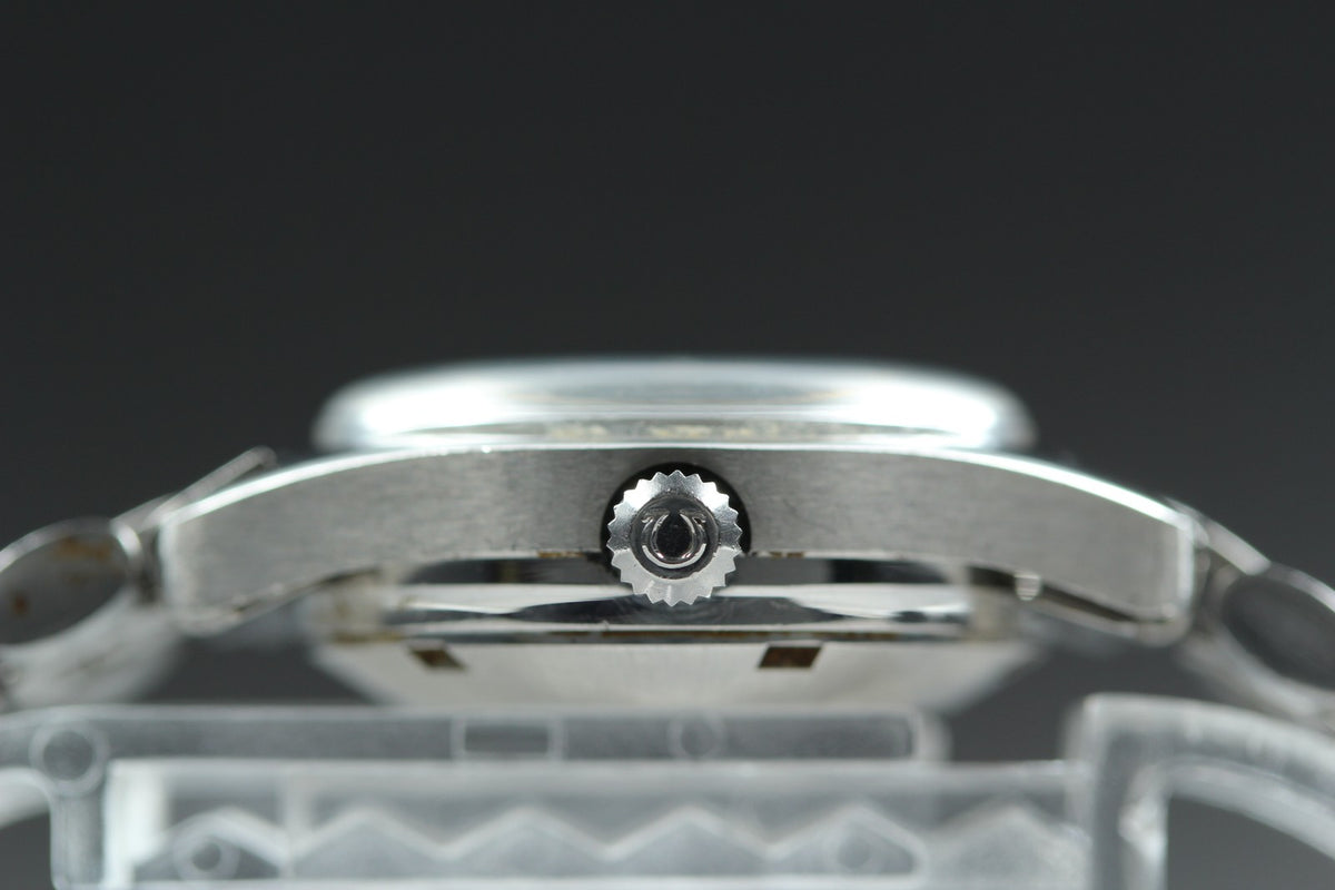 1974 MINT OMEGA Geneve 24mm 566.036 Automatic Silver Dial Women's Watch Vintage