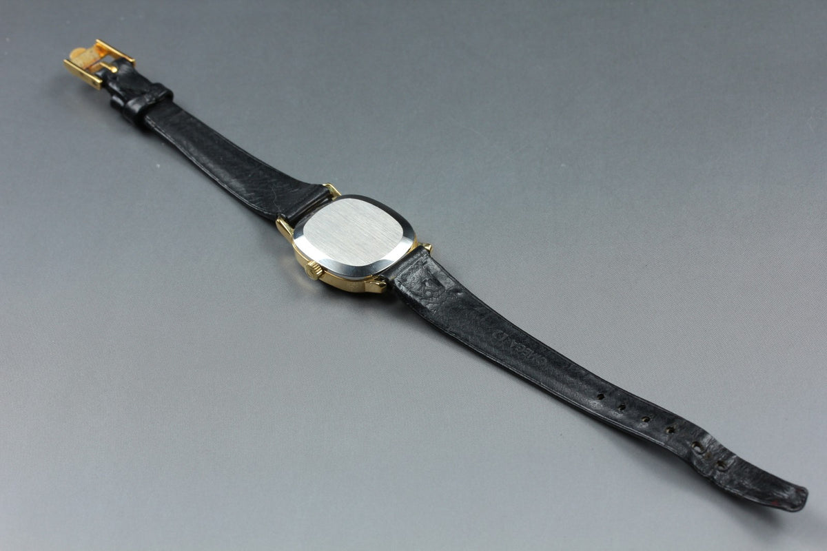 1975 Near MINT OMEGA De Ville 21mm 511.0509 Manual Gold Dial Women's Vintage