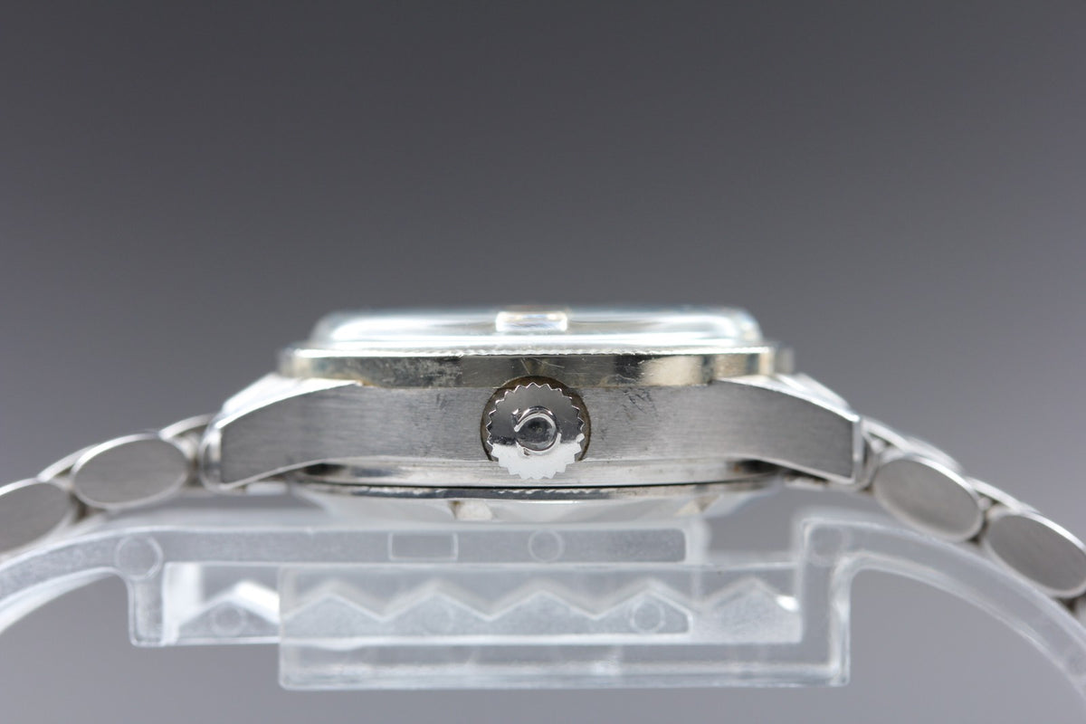 1969 Near MINT OMEGA Constellation 24mm 568.016 Automatic Silver Women's Vintage