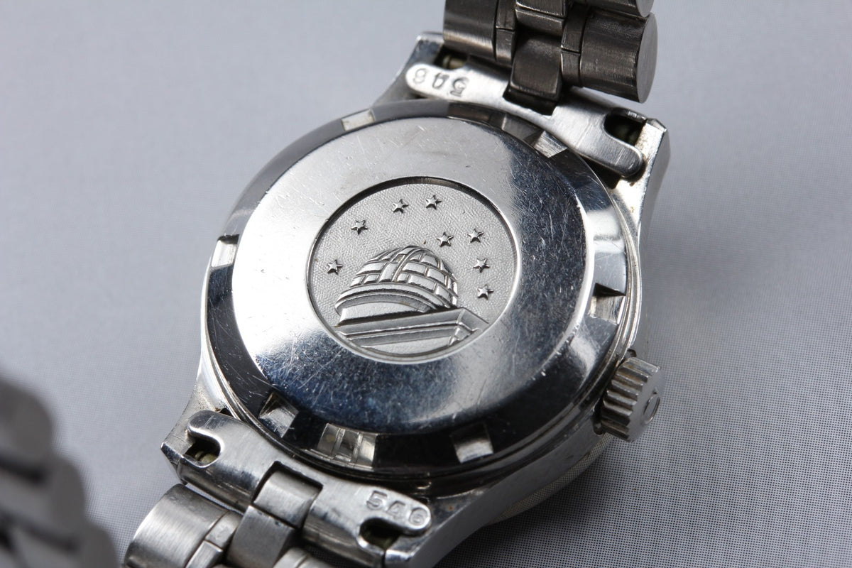 1969 Near MINT OMEGA Constellation 24mm 568.016 Automatic Silver Women's Vintage