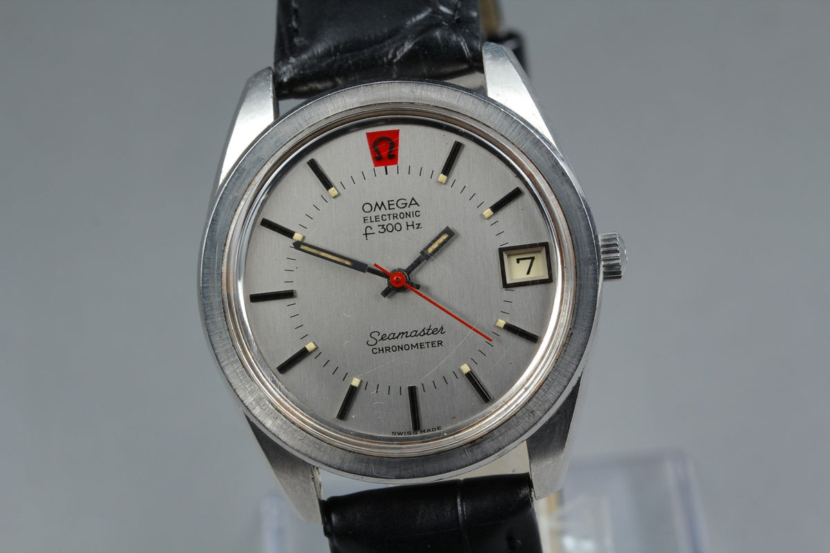 1970 Near MINT OMEGA Seamaster Chronometer f300Hz 36mm 198.001 Quartz Men's