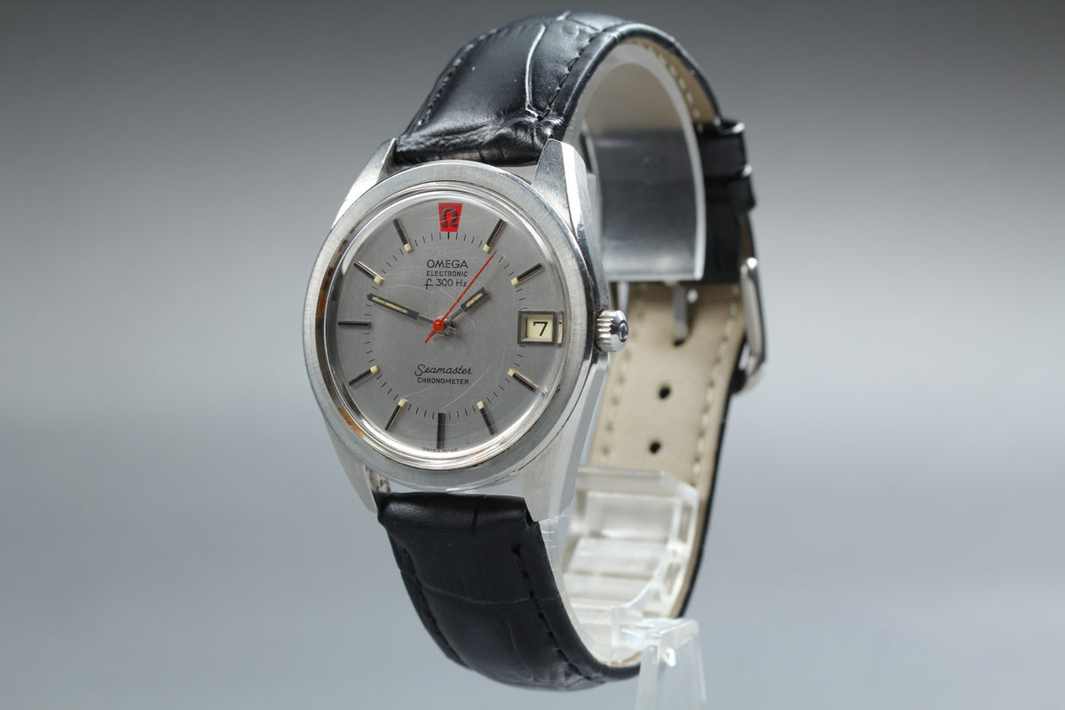 1970 Near MINT OMEGA Seamaster Chronometer f300Hz 36mm 198.001 Quartz Men's