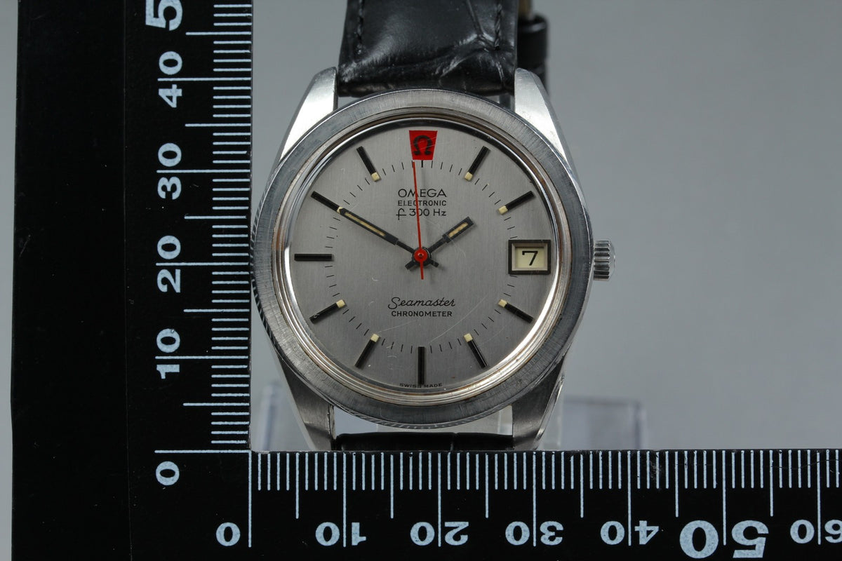 1970 Near MINT OMEGA Seamaster Chronometer f300Hz 36mm 198.001 Quartz Men's