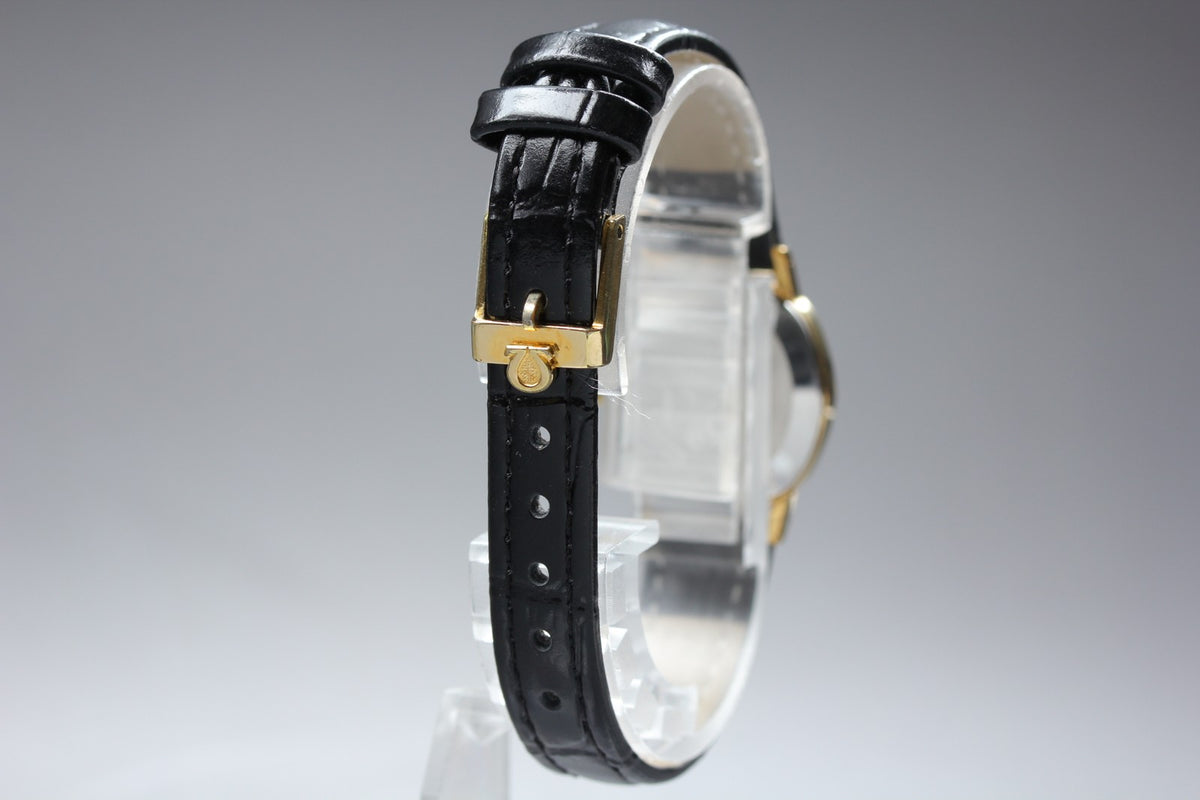 1979 Near MINT OMEGA De Ville 22mm 511.0559 Manual Gold Dial Women's Vintage
