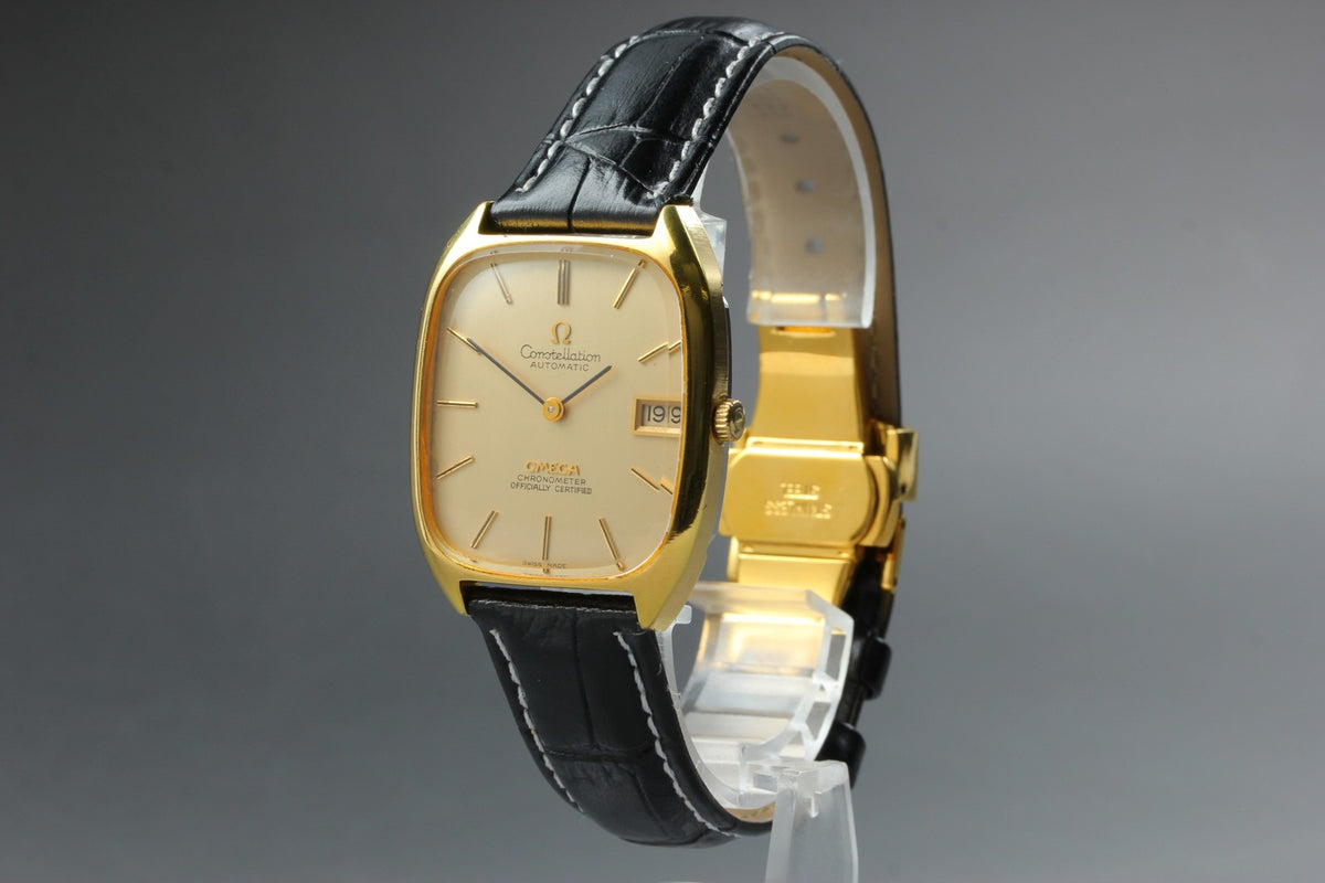 1969 OMEGA Constellation 31mm 154.758 Automatic Gold Dial Men's Vintage Exc+5