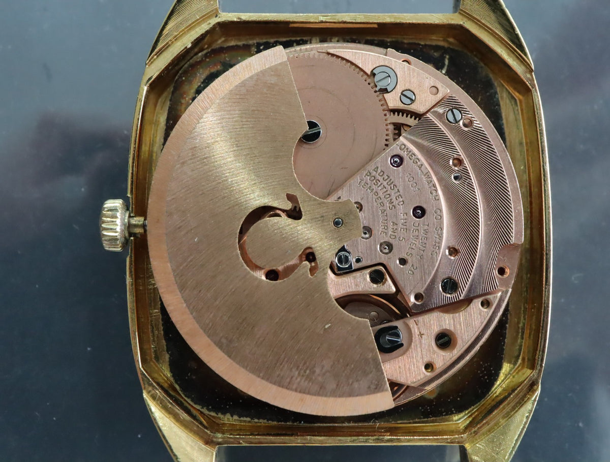 1969 OMEGA Constellation 31mm 154.758 Automatic Gold Dial Men's Vintage Exc+5