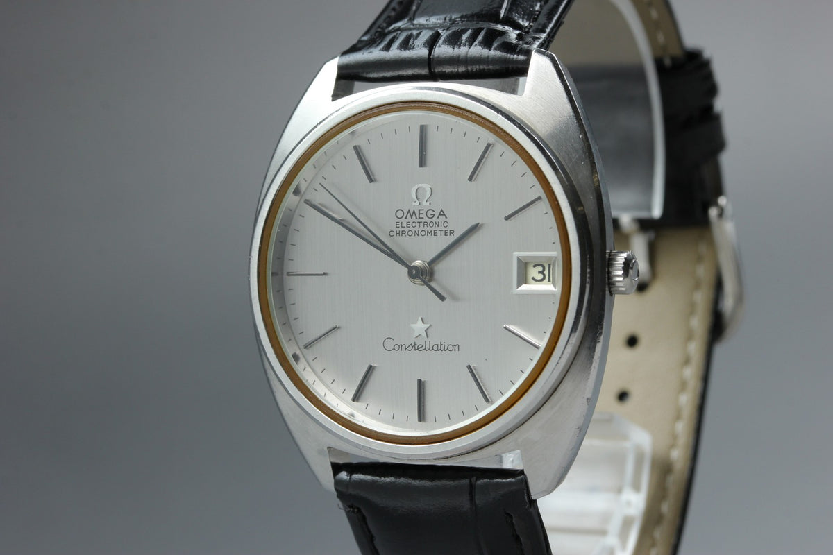 1972 Near MINT OMEGA Constellation Chronometer f300Hz 36mm 198.741 Quartz Men's