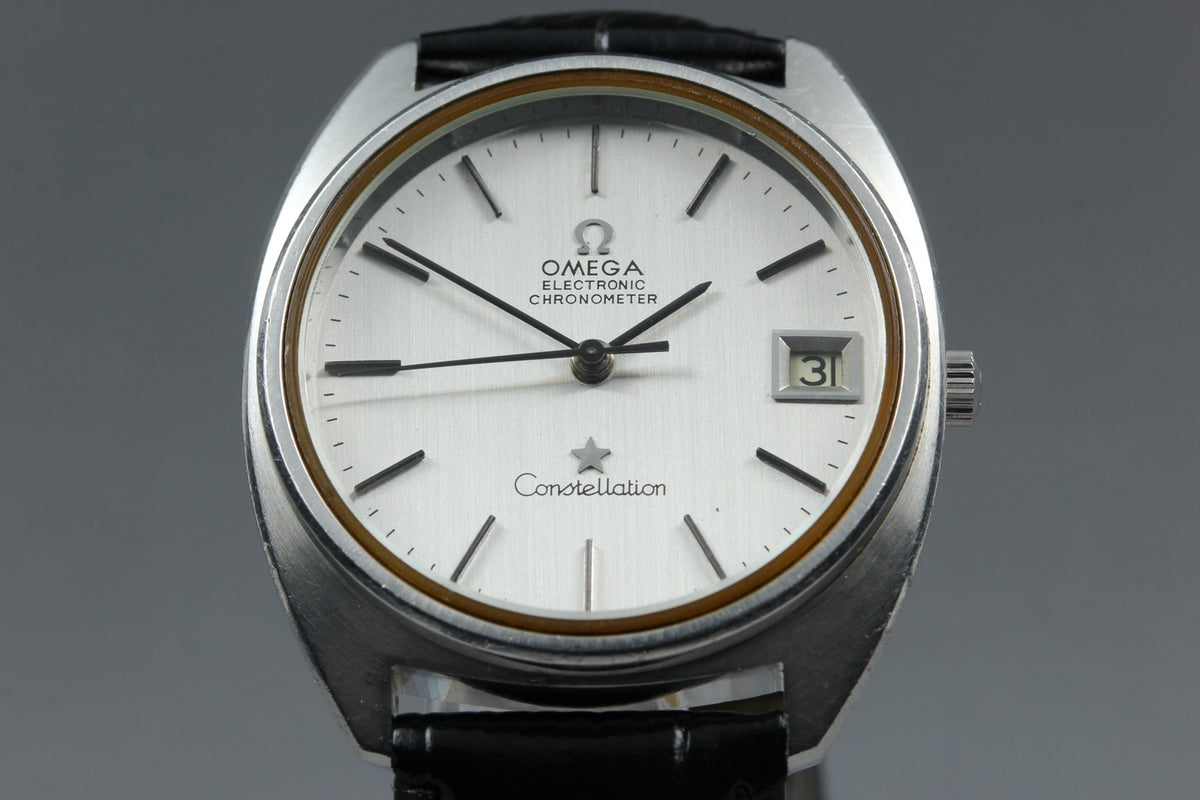 1972 Near MINT OMEGA Constellation Chronometer f300Hz 36mm 198.741 Quartz Men's