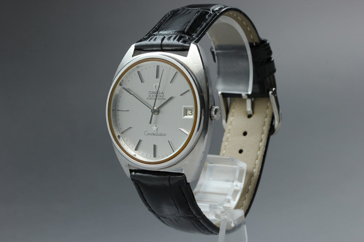1972 Near MINT OMEGA Constellation Chronometer f300Hz 36mm 198.741 Quartz Men's
