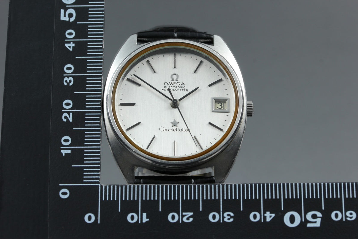 1972 Near MINT OMEGA Constellation Chronometer f300Hz 36mm 198.741 Quartz Men's
