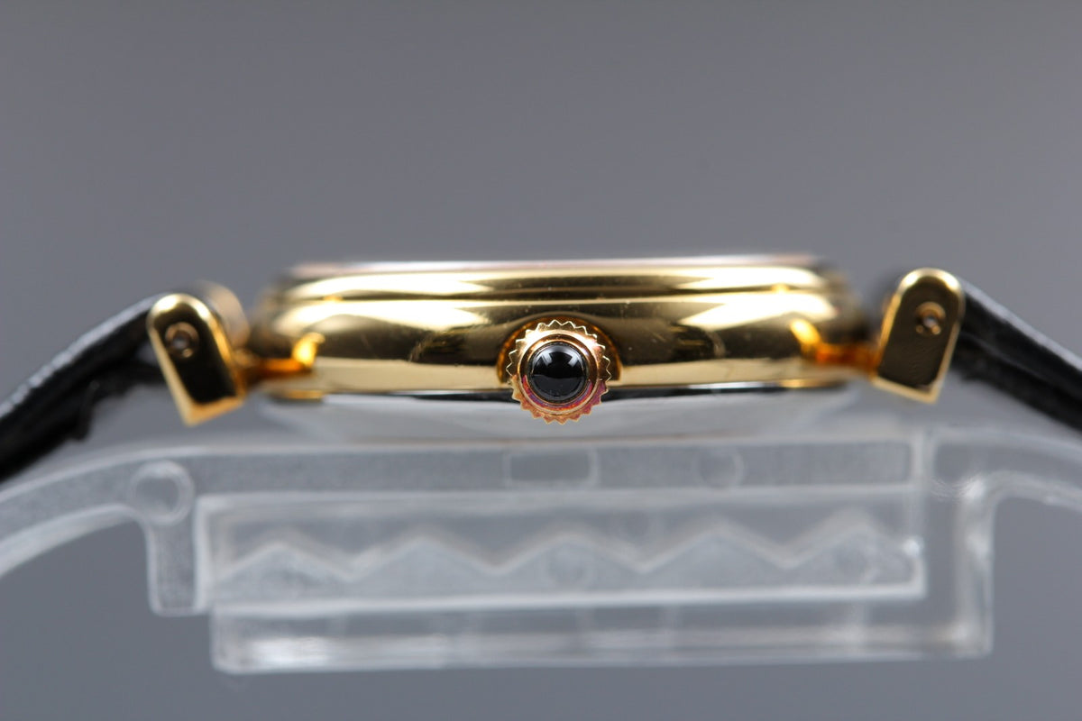 1979 MINT / Box OMEGA De Ville 21mm 511.0565 Manual Gold Dial Women's Vintage