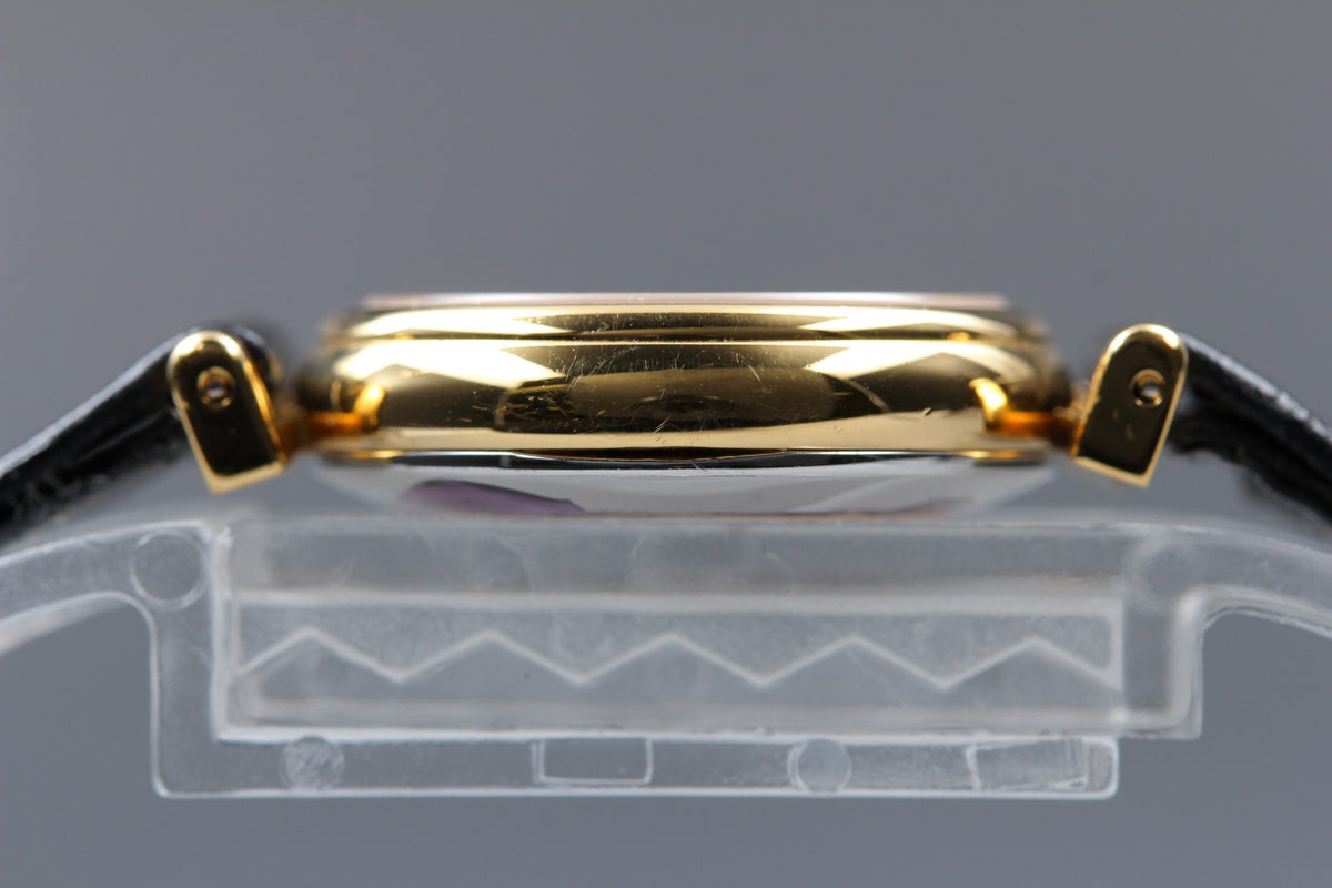 1979 MINT / Box OMEGA De Ville 21mm 511.0565 Manual Gold Dial Women's Vintage