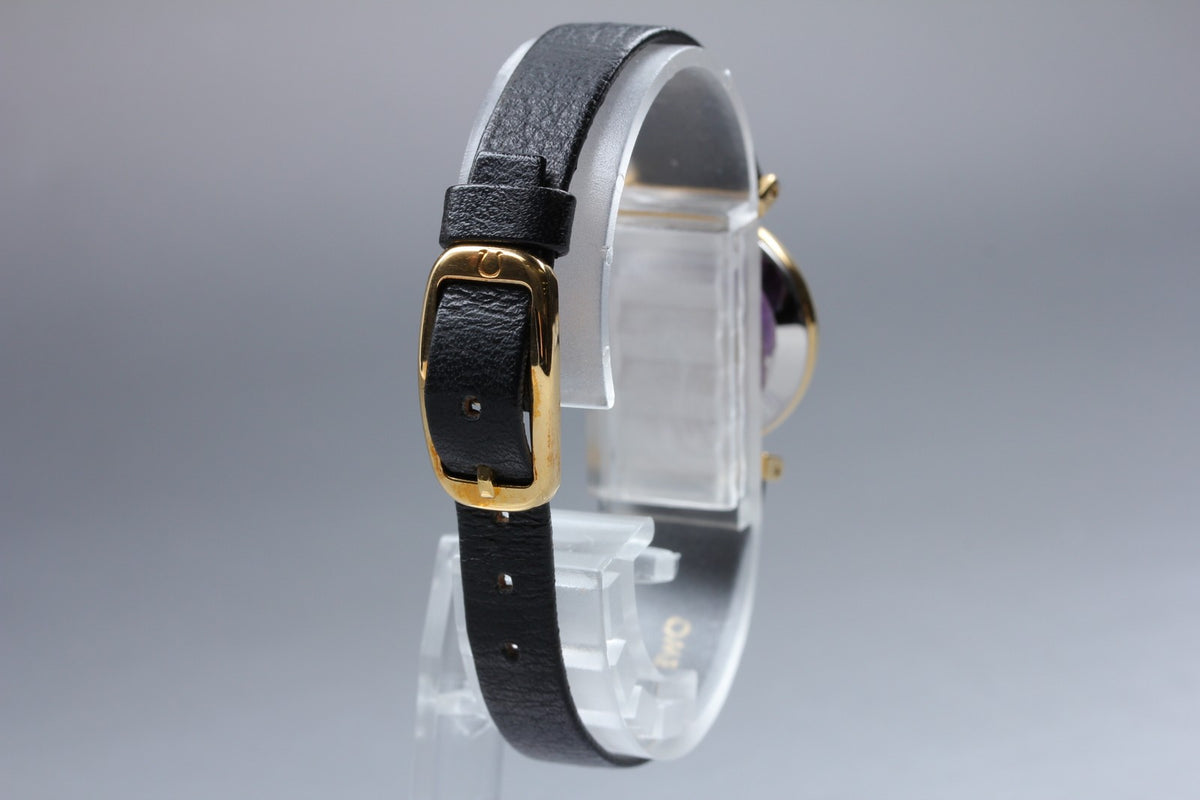1979 MINT / Box OMEGA De Ville 21mm 511.0565 Manual Gold Dial Women's Vintage