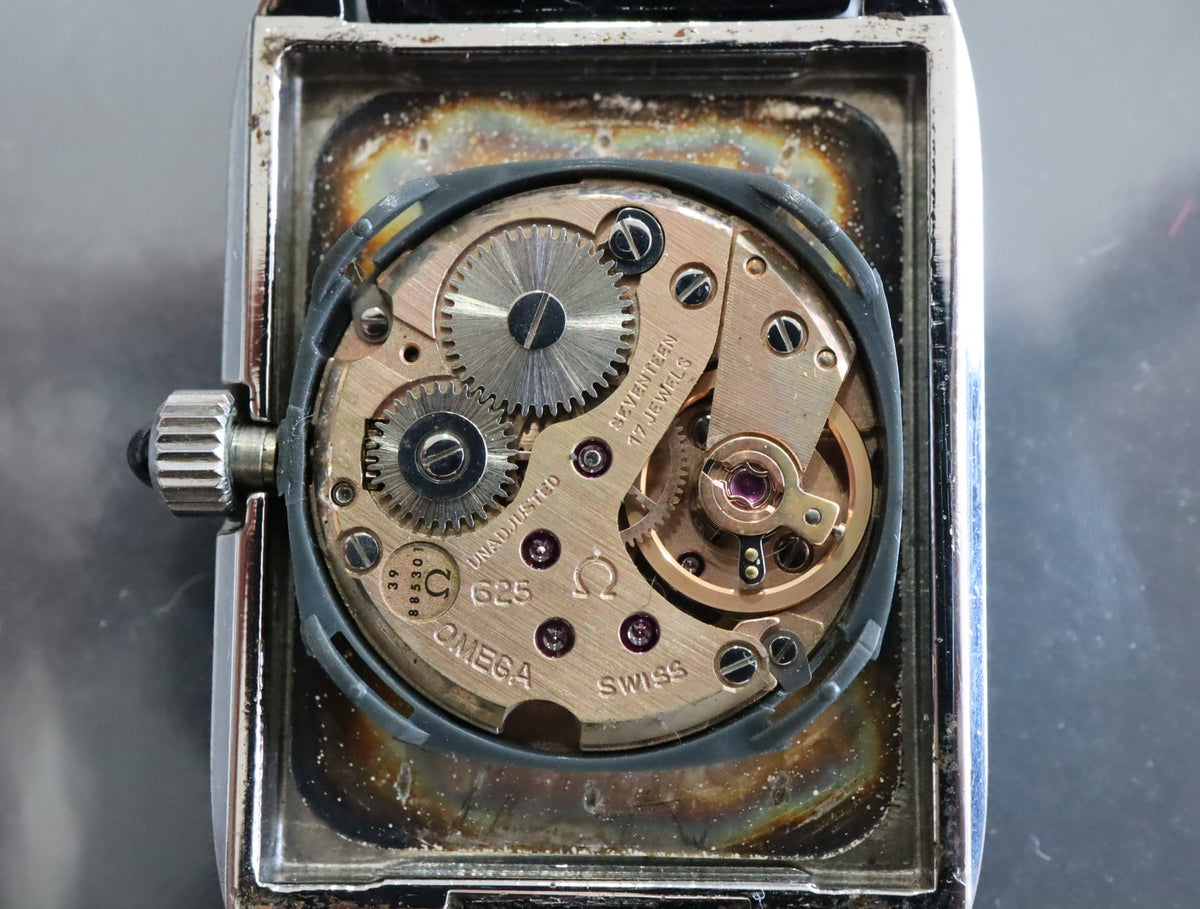 1975 Near MINT OMEGA De Ville 23 mm 511.0503 Manual Silver Dial Women's Vintage