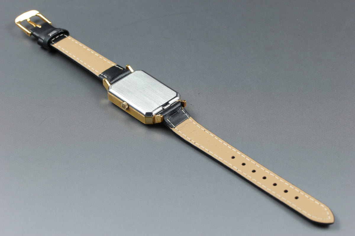 1973 Near MINT OMEGA De Ville 24mm Andrew Grima 511.0378 Manual Gold Dial Unisex