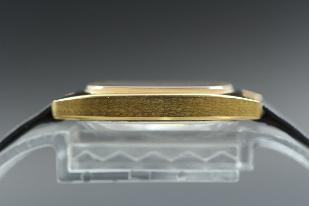 1978 MINT OMEGA De Ville 25mm 511.0531 Manual Gold Dial Women's Watch Vintage