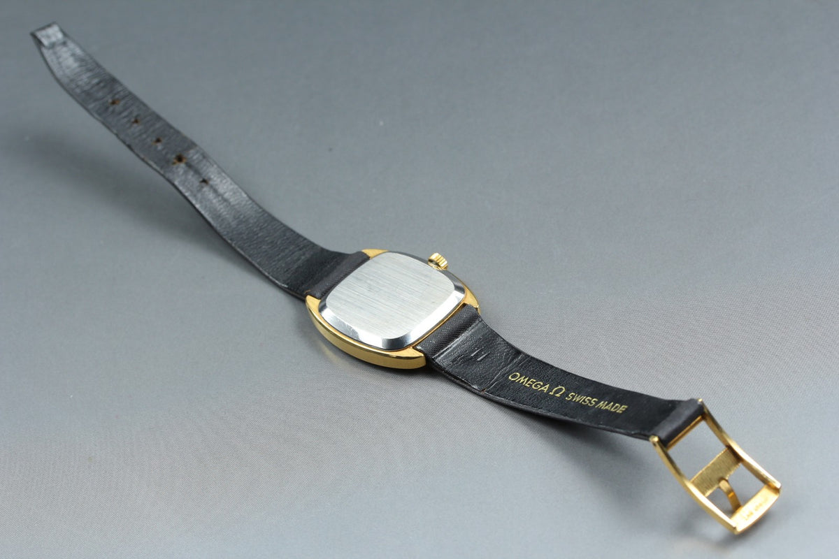 1978 MINT OMEGA De Ville 25mm 511.0531 Manual Gold Dial Women's Watch Vintage