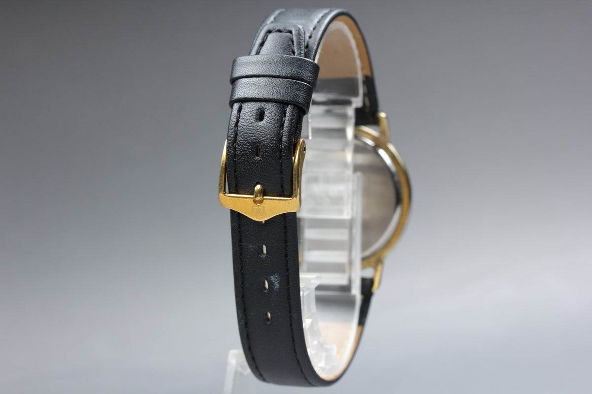Serviced 1972 Near MINT OMEGA Geneve 34mm 111.0108 Manual Gold Marble Dial Men's