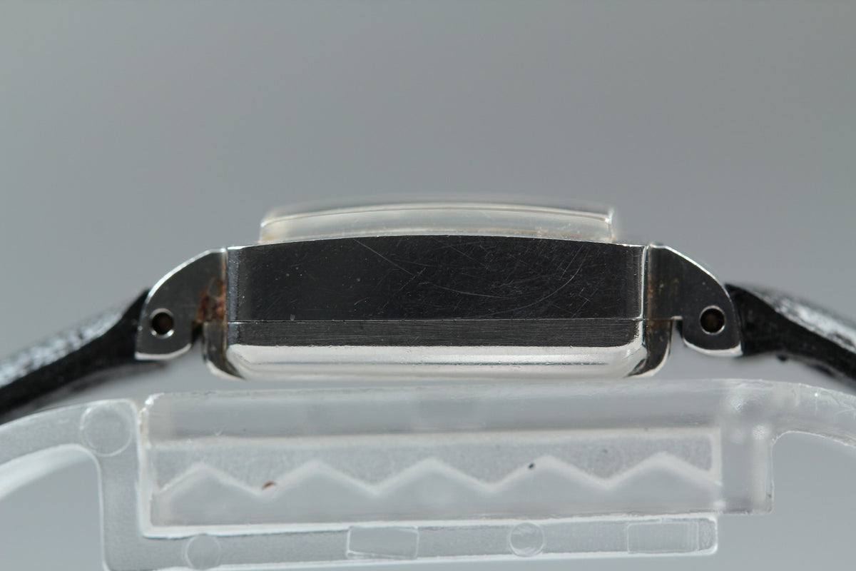 1962 Near MINT ROLEX Precision 18mm 3458 Manual Silver Dial Women's Vintage