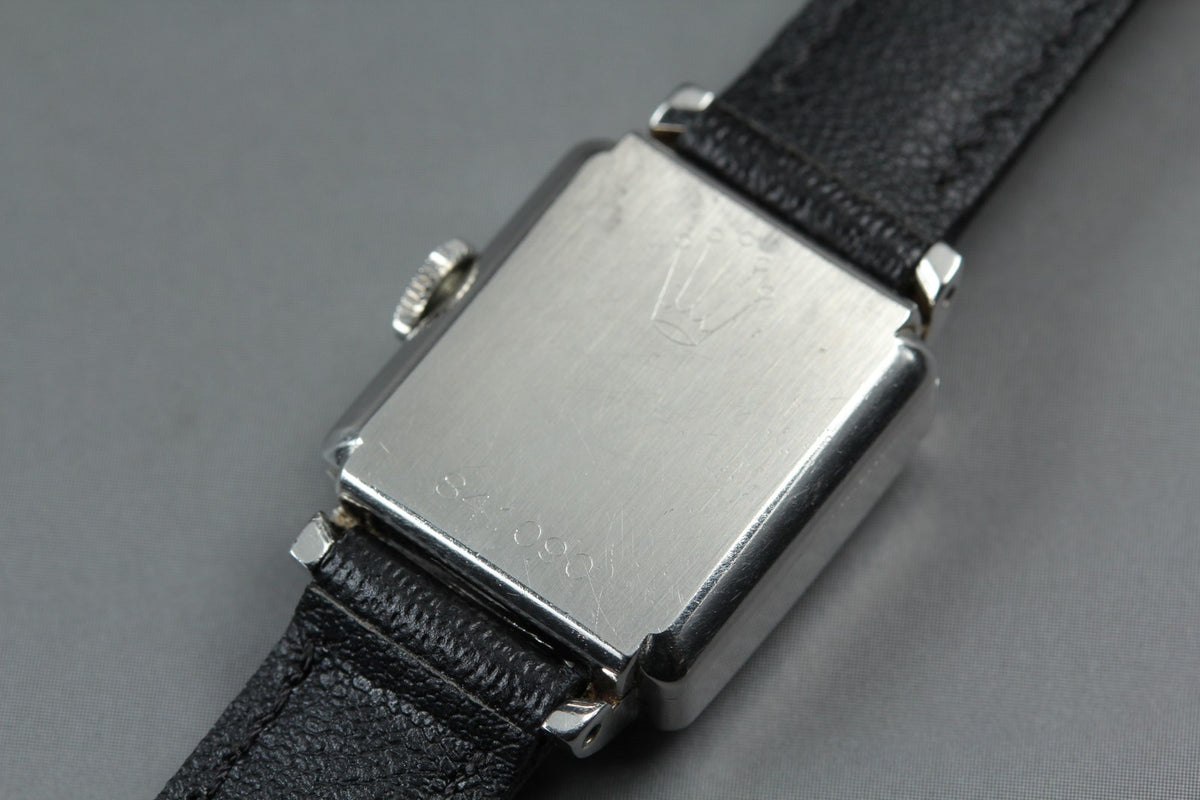 1962 Near MINT ROLEX Precision 18mm 3458 Manual Silver Dial Women's Vintage