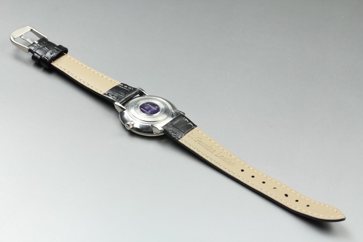 1970s Near MINT OMEGA De Ville 33mm TOOL.104 Manual Silver Men's Watch Vintage