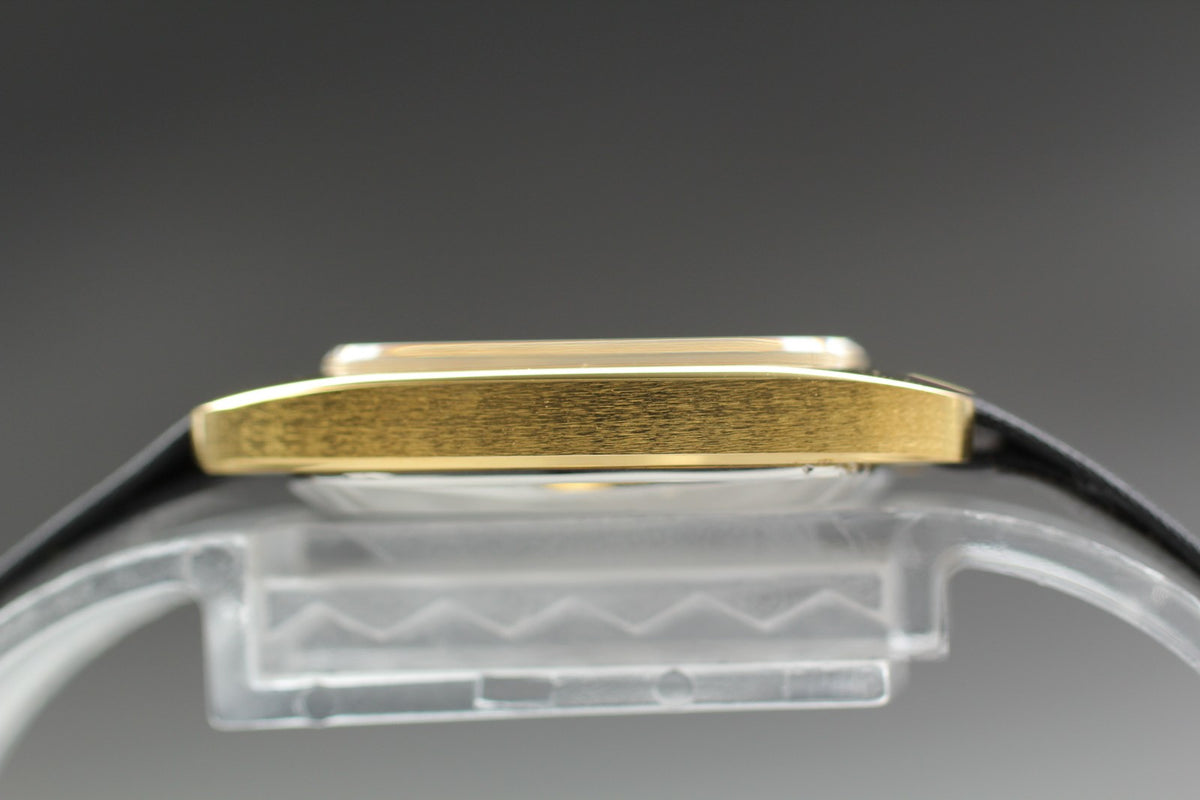 1977 MINT OMEGA De Ville 25mm 511.0531 Manual Gold Dial Women's Watch Vintage