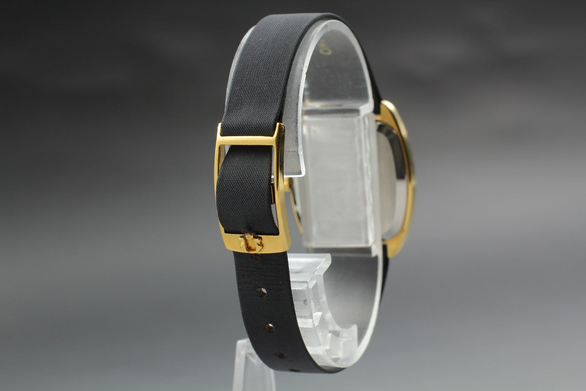 1977 MINT OMEGA De Ville 25mm 511.0531 Manual Gold Dial Women's Watch Vintage