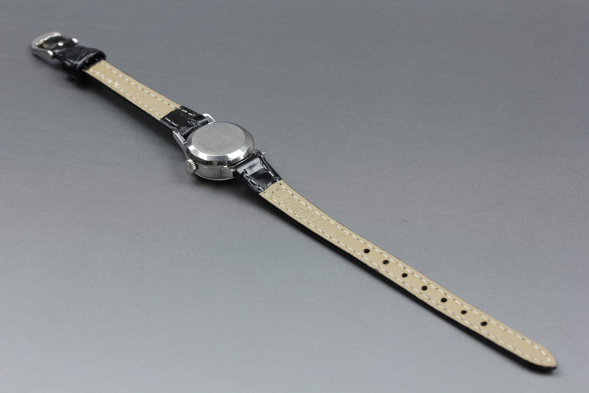 1969 Near MINT OMEGA Geneve 20mm 562.005 Automatic Silver Dial Women's Vintage