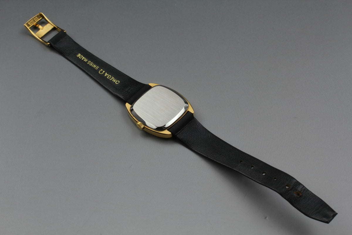 1977 MINT OMEGA De Ville 25mm 511.0531 Manual Gold Dial Women's Watch Vintage