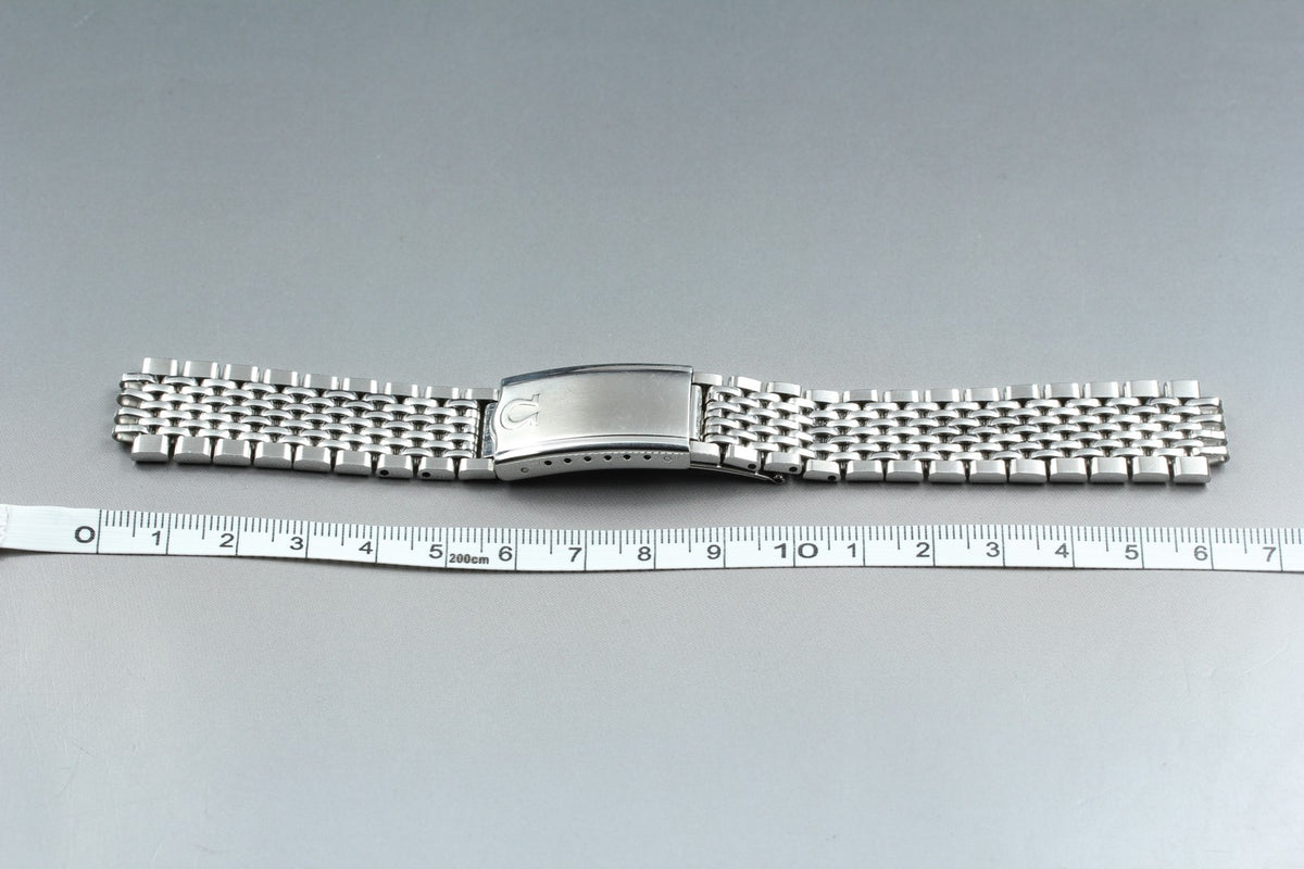 Near MINT OMEGA Beads of Rice Bracelet 18mm FF564/1037 Stainless steel Men's