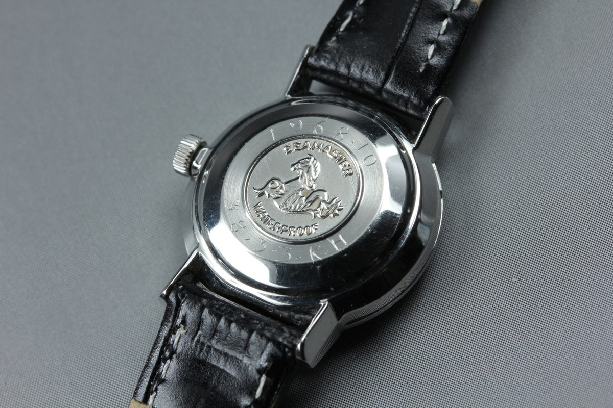 Near MINT OMEGA Seamaster De Ville 22mm Manual Silver Dial Women's Watch Vintage