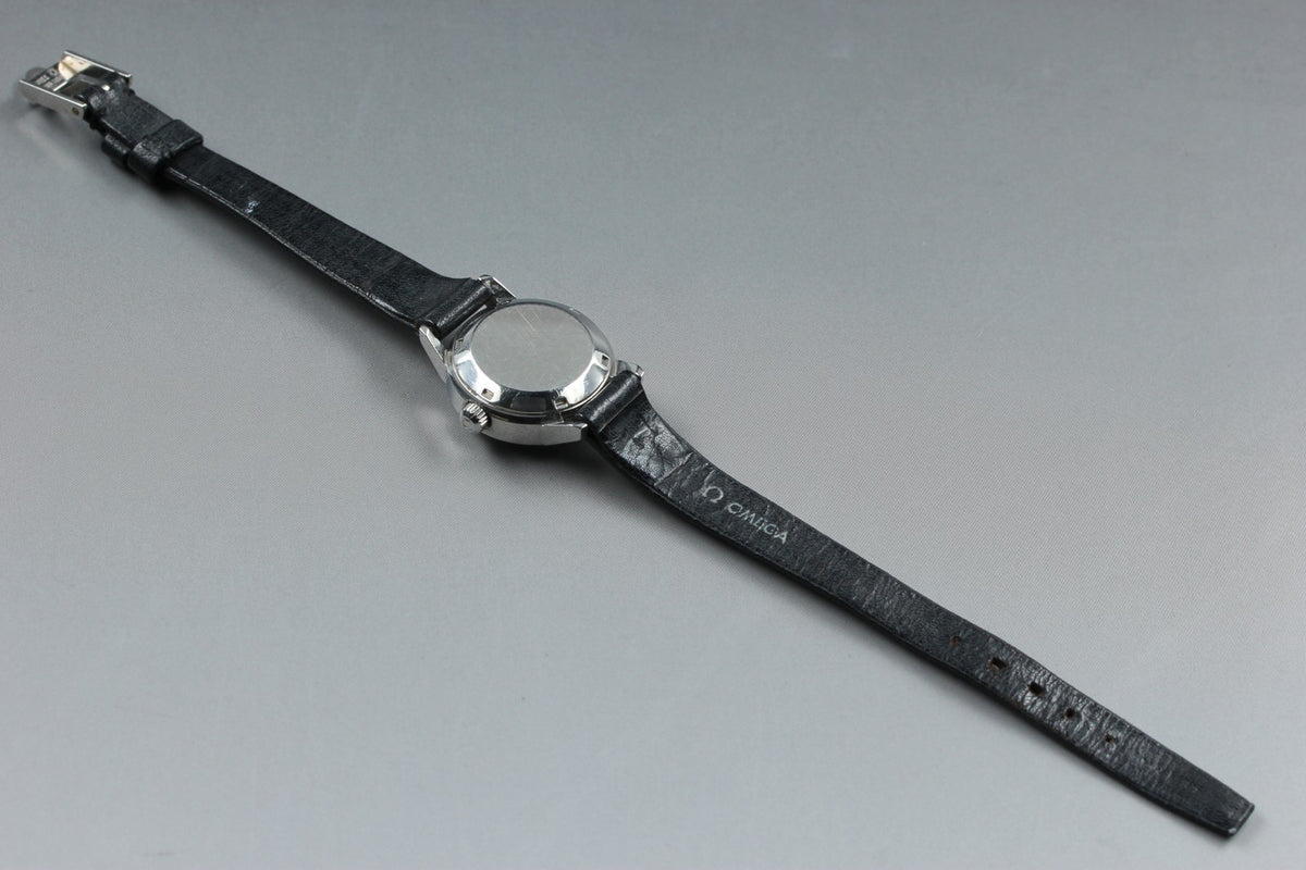 1972 Near MINT OMEGA Geneve 22mm 566.045 Automatic Silver Dial Women's Vintage