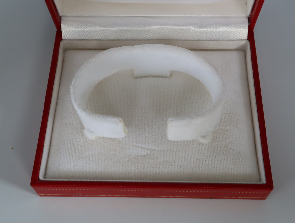 Near MINT Cartier Vintage Red Watch Box Genuine Case Only From JAPAN #2799