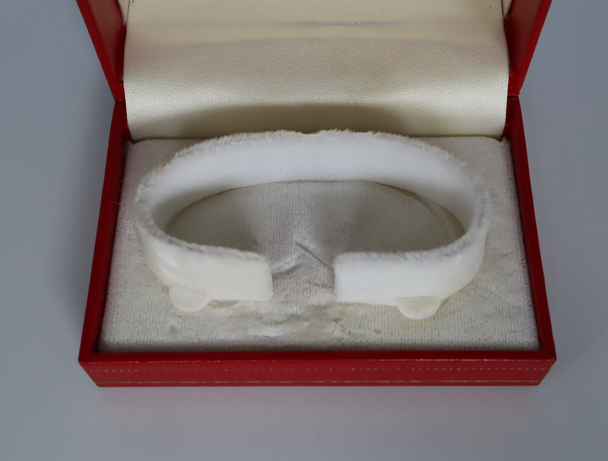 Near MINT Cartier Vintage Red Watch Box Genuine Case Only From JAPAN #2998