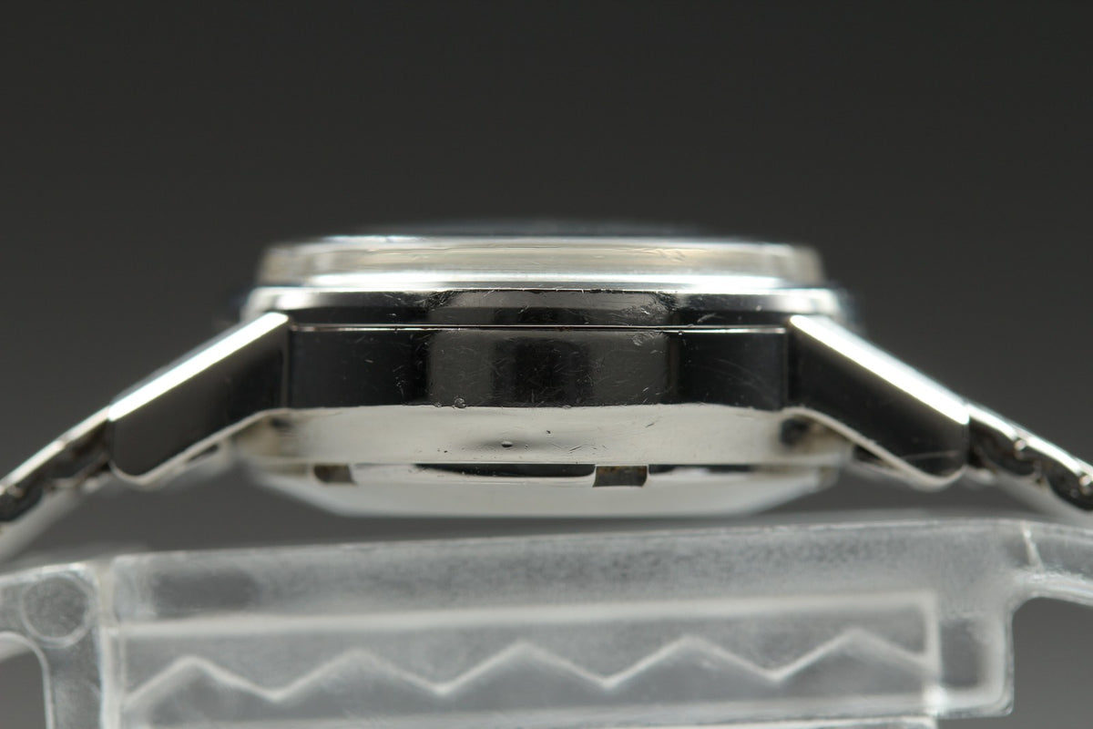1972 Near MINT OMEGA De Ville 20mm 555.003 Automatic Silver Dial Women's Vintage