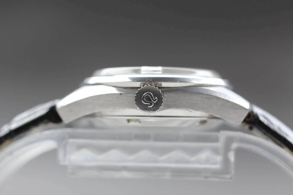 1969 Near MINT OMEGA Seamaster 25mm 566.013 Automatic Silver Dial Women Vintage