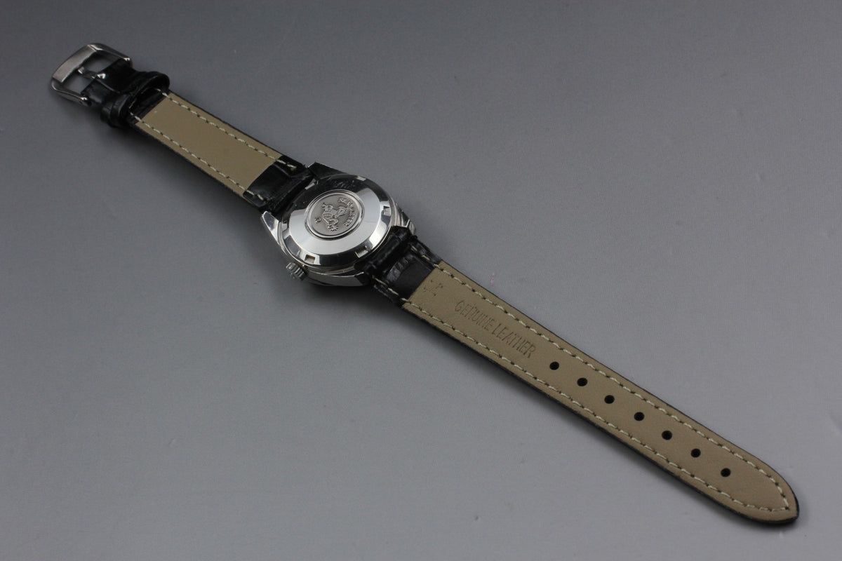 1969 Near MINT OMEGA Seamaster 25mm 566.013 Automatic Silver Dial Women Vintage